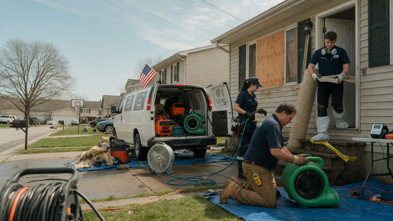 Water Damage Restoration in New Market, IN near me